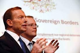 We can be confident that Tony isn't demonstrating the size of Scott's heart, or his brain for that matter ...