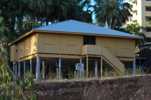 The old, heritage-listed Stella Maris Seamen's Mission in Darwin's CBD